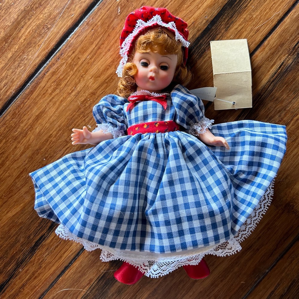 Madame Alexander Bessie Brooks doll. Red shoes.